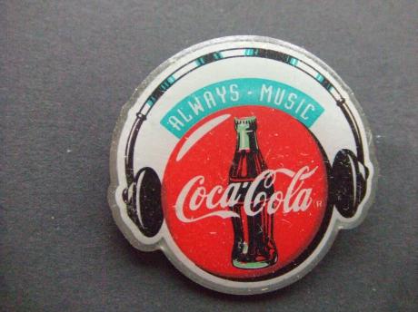 Coca Cola Always-Music voetbal koptelefoon 